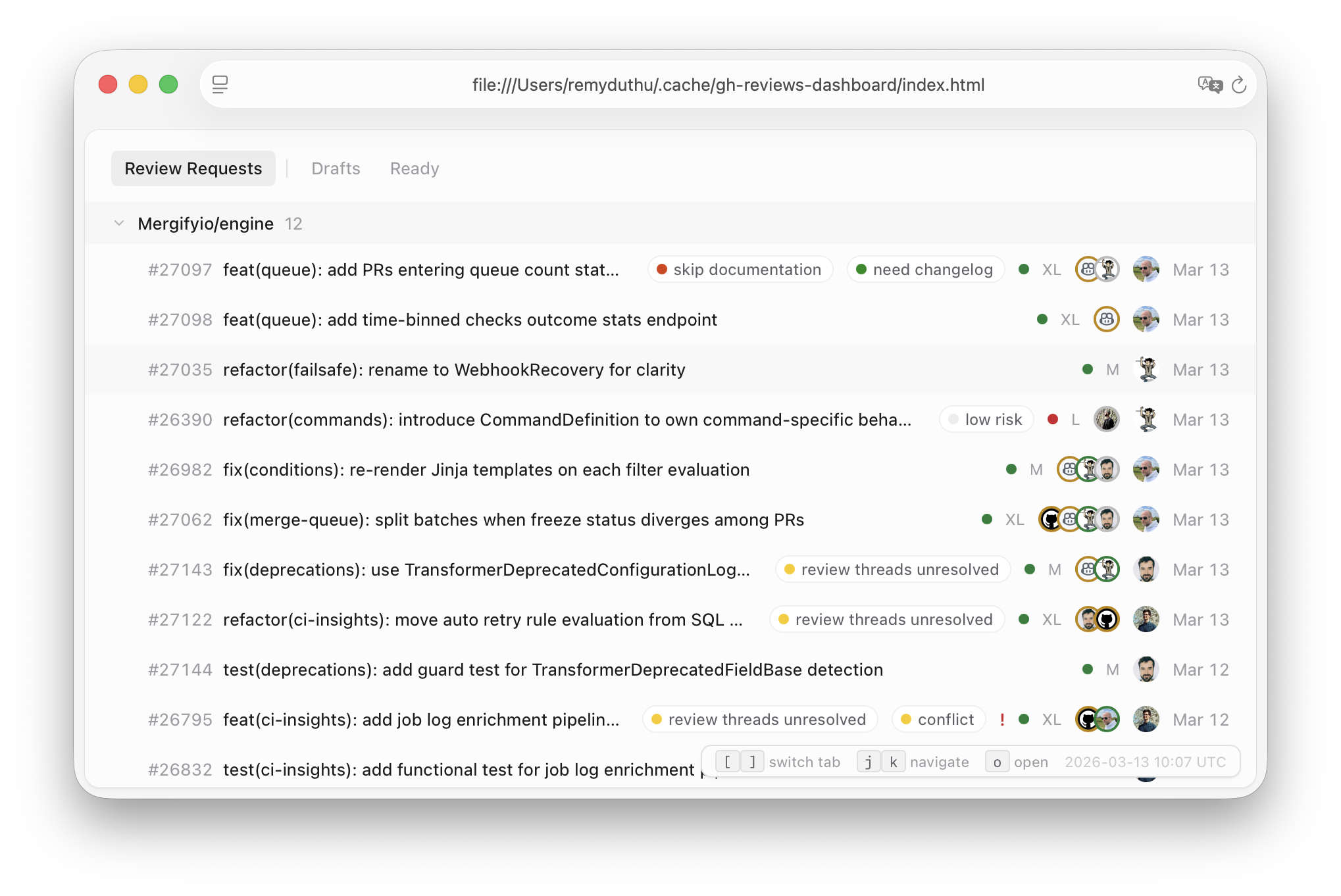 gh-reviews-dashboard
